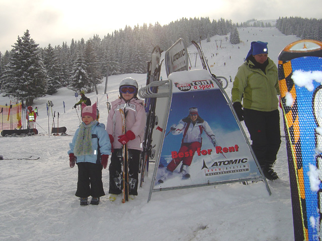 Fertigmachen zum Gruppenbild
